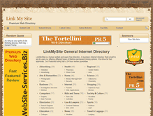 Tablet Screenshot of linkmysite.net
